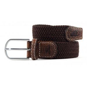 Leaf Brown - Elastic Woven Belt